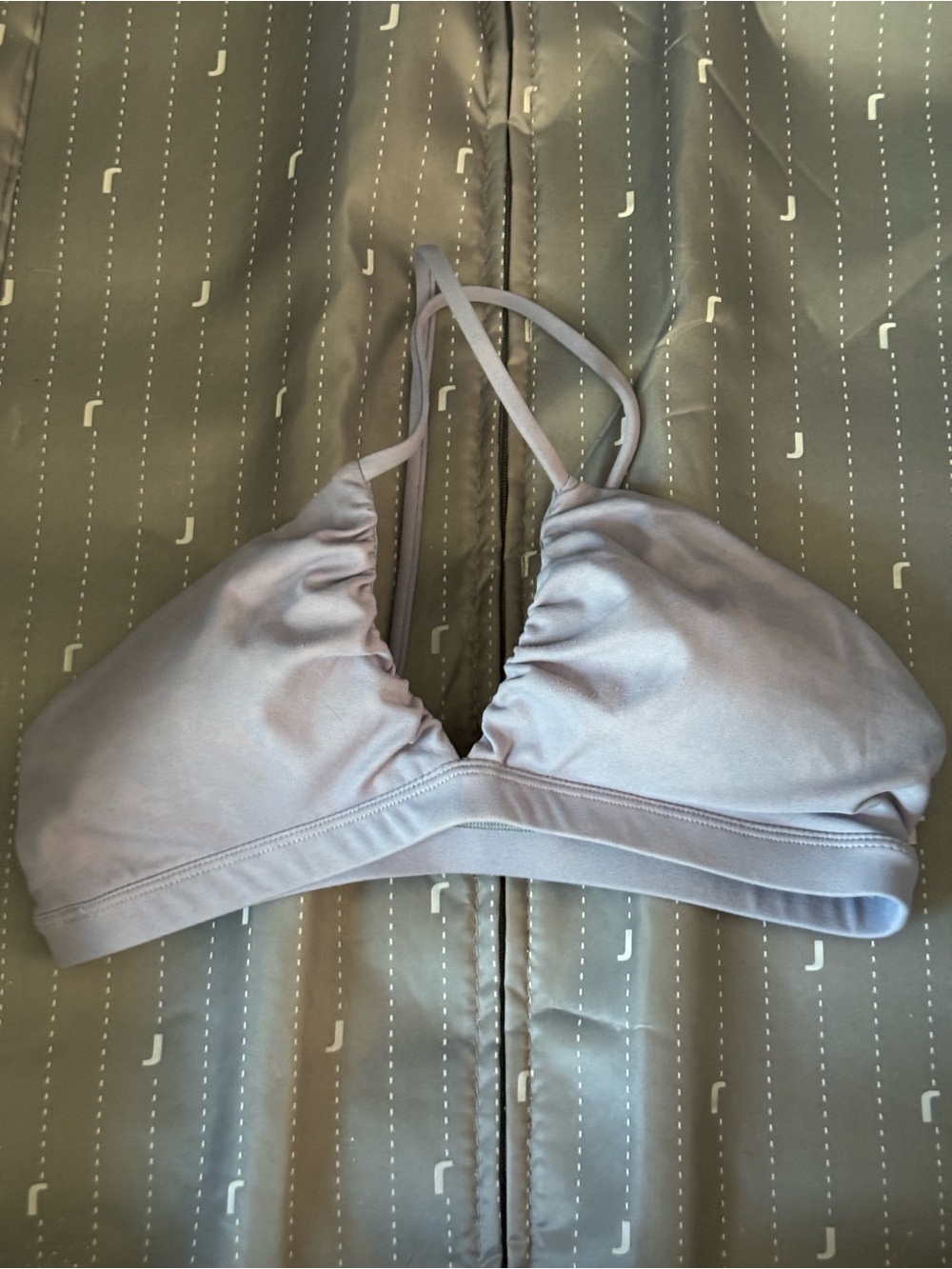 Crop shop boutique sports bra